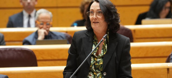La presidenta de la Comisión de Justicia del Senado, Yolanda Ibarrola