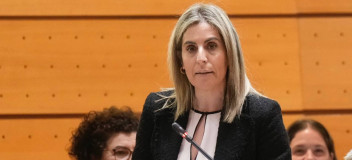 Mariola Aranda, en una pregunta al ministro Marlaska en el Pleno del Senado 