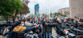 Carlos Iturgaiz durante su intervención.