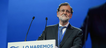 Mariano Rajoy durante su intervención en el XX Congreso del Partido Popular Mariano Rajoy durante su intervención en el XX Congreso del Partido Popular