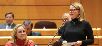La senadora del PP por Mallorca, María Salom La senadora del PP por Mallorca, María Salom
