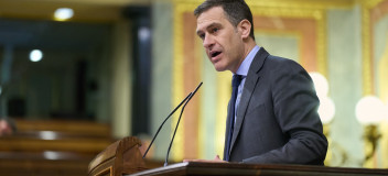 Miguel Ángel Castellón en el Pleno del Congreso de los Diputados 