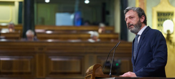 Miguel Ángel Paniagua en el Pleno del Congreso