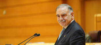 Fernando Gutiérrez en el Senado