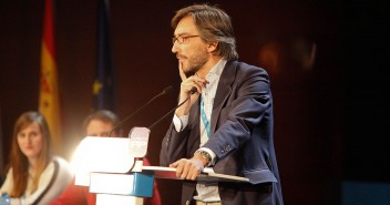 Iñaki Oyarzabal en el 14 Congreso del PP del País Vasco