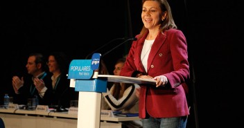 Mª Dolores de Cospedal en el 14 Congreso del PP del País Vasco