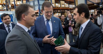 Mariano Rajoy visita empresa Cojali