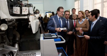 Mariano Rajoy visita empresa Cojali
