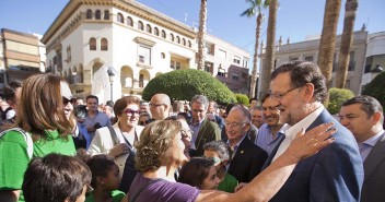 Mariano Rajoy en Huelcar-Overa