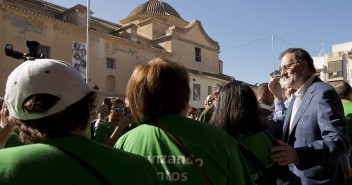 Mariano Rajoy en Huelcar-Overa