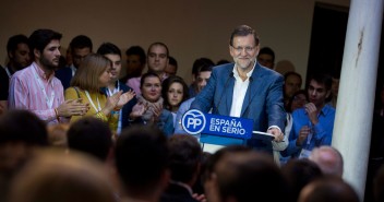 Mariano Rajoy durante su intervención en la clausura