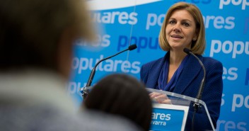 Mª Dolores de Cospedal preside la Junta Directiva PP Pamplona
