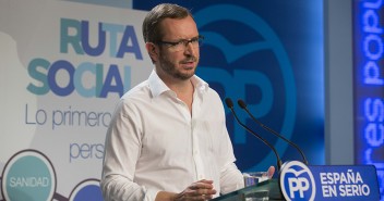 El vicesecretario de Sectorial del PP, Javier Maroto