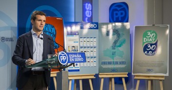 Pablo Casado presenta la campaña para las elecciones generales 