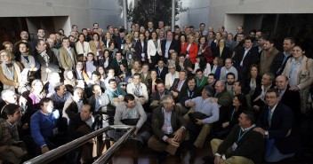 Foto común en la Convención Nacional de Valladolid