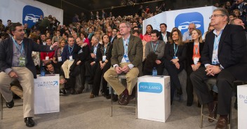 José Ramón García, Gallardón y Zoido en la Convención 