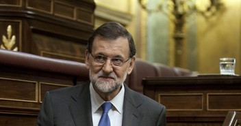 Mariano Rajoy tras su intervención en el Debate sobre el Estado de la Nación 