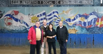 Ramón Moreno Bustos visita el Centro Valle Miñor en Montevideo/Uruguay
