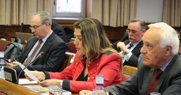 Mª Dolores Vázquez en la Comisión de Agricultura en el Senado