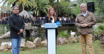 Enric Millo, Alícia Sánchez-Camacho y Jordi Cornet