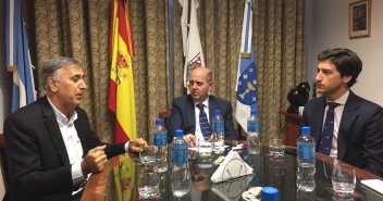 Ramón Moreno Bustos mantiene una reunión con el presidente de la Obra Social Ospaña  en Buenos Aires/Argentina