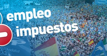Más empleo, menos impuestos. ¡Juntos podemos! Domingo 7 de febrero Atarfe (Granada)