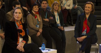 Ana Pastor y Rudí en la Convención Nacional 