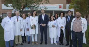 Javier Maroto visita el Hospital Príncipe de Asturias de Alcalá de Henares