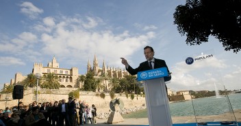 Mariano Rajoy interviene en un acto en Palma de Mallorca