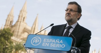 El presidente del Gobierno y del Partido Popular, Mariano Rajoy