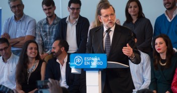 Mariano Rajoy participa en un mitin en Tenerife