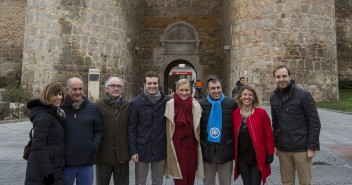 Pablo Casado y Cristina Cifuentes visitan Ávila