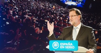 El presidente del Gobierno y del Partido Popular, Mariano Rajoy