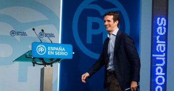 Rueda de Prensa de Pablo Casado tras el Comité de Dirección del PP