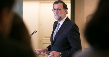 Mariano Rajoy se reúne con Albert Rivera en el Congreso