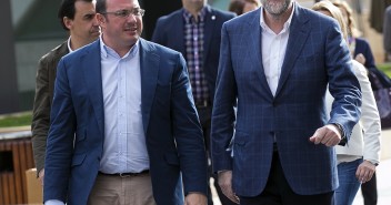 Mariano Rajoy preside la reunión de la Junta Directiva del PP de Murcia