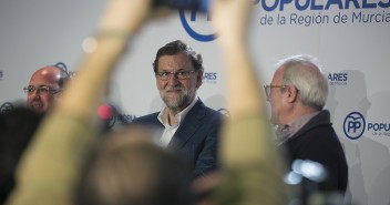 Mariano Rajoy preside la reunión de la Junta Directiva del PP de Murcia