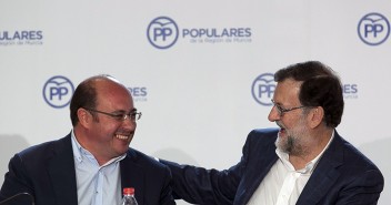 Mariano Rajoy preside la reunión de la Junta Directiva del PP de Murcia