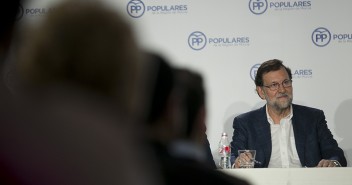 Mariano Rajoy preside la reunión de la Junta Directiva del PP de Murcia