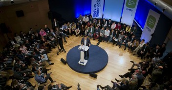 Mariano Rajoy durante su intervención en el acto