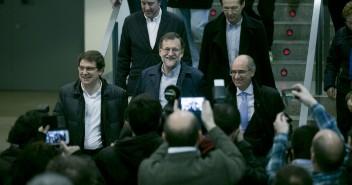 Mariano Rajoy participa en un acto con alcaldes y afiliados del PP de Salamanca