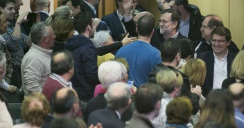 Mariano Rajoy participa en un acto con alcaldes y afiliados del PP de Salamanca