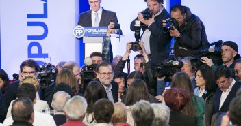 Mariano Rajoy participa en un acto con alcaldes y afiliados del PP de Salamanca