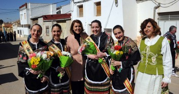 Cospedal participa en la Misa y ofrenda floral en honor a San Gregorio Magno en Navas de Jorquera (Albacete)