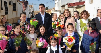 Cospedal participa en la Misa y ofrenda floral en honor a San Gregorio Magno en Navas de Jorquera (Albacete)