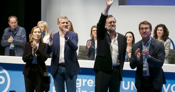 Mariano Rajoy en la clausura del Congreso del PP de Pontevedra