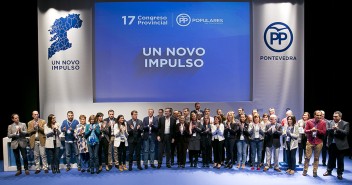 Mariano Rajoy en la clausura del Congreso del PP de Pontevedra