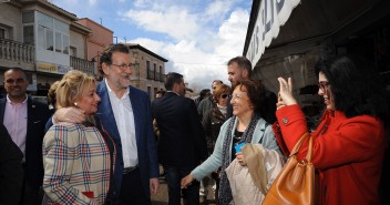 Rajoy y Cospedal en Guadamur