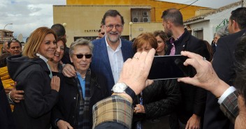 Rajoy y Cospedal en Guadamur