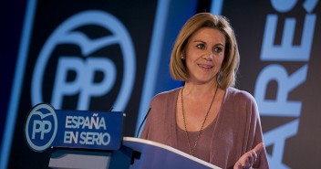 La secretaria general del Partido Popular, María Dolores de Cospedal